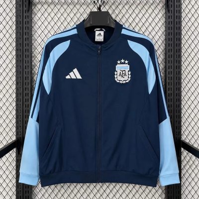 2026 Argentina Dark Blue Travel Jacket