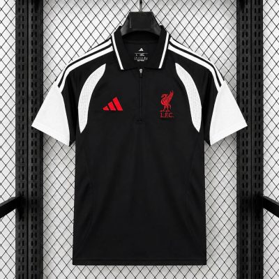 26/27 Liverpool Black Training Polo