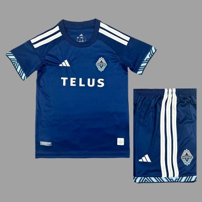 2026 Vancouver Whitecaps Away Kids Soccer Jersey Size 16-28
