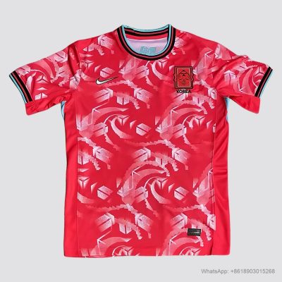 2024 Korea home red soccer jersey yupoo