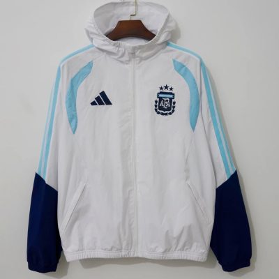 2026 Argentina White Windbreaker