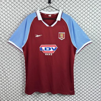 98/99 Aston Villa Home Retro Soccer Jersey