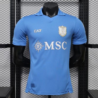 26/27 Napoli Home Player Version Soccer Jersey