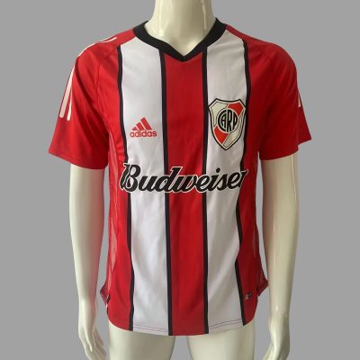 03/04 River Plate Home Retro Soccer Jersey