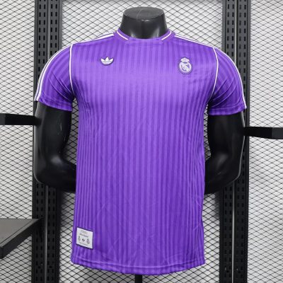 25/26 Real Madrid Terrace Icons Purple Shirt