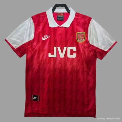93/94 Arsenal home Retro soccer jersey