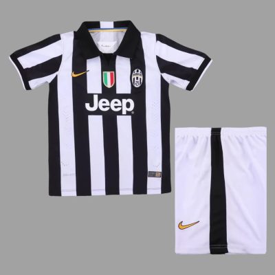 14/15 Juventus Home Kids Retro Soccer Jersey Size 16-28