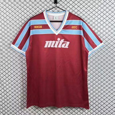 85/87 Aston Villa Home Retro Soccer Jersey