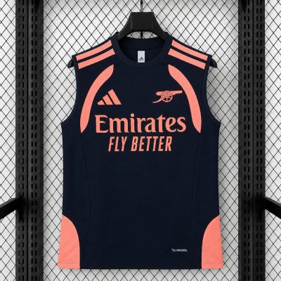 26/27 Arsenal Training Black Orange Vest