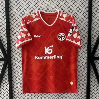 25/26 Mainz Home Soccer Jersey