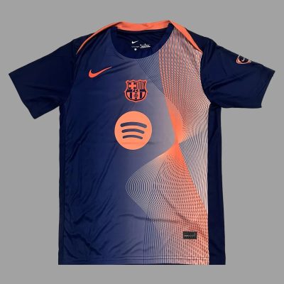 25/26 Barcelona Pre-Match Third Soccer Jersey