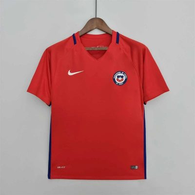 2016 Chile Home Retro Soccer Jersey