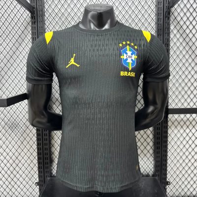 2026 Brazil Academy Pro Black Player Version Soccer Jersey