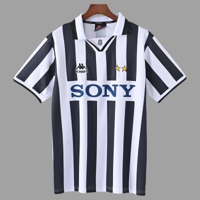 95/96 Juventus Home Retro Soccer Jersey
