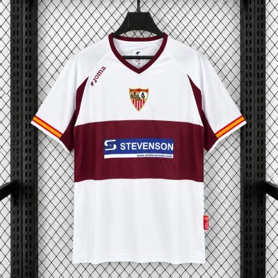05/06 Sevilla FC European Home Retro Soccer Jersey
