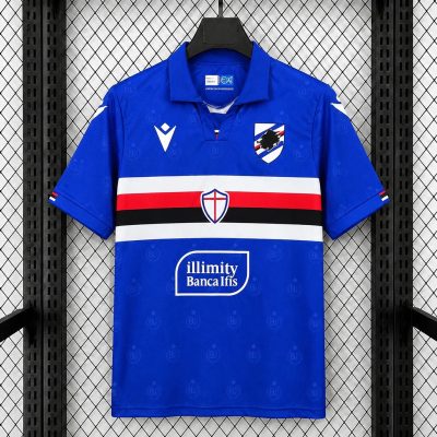 26/27 Sampdoria Home Soccer Jersey