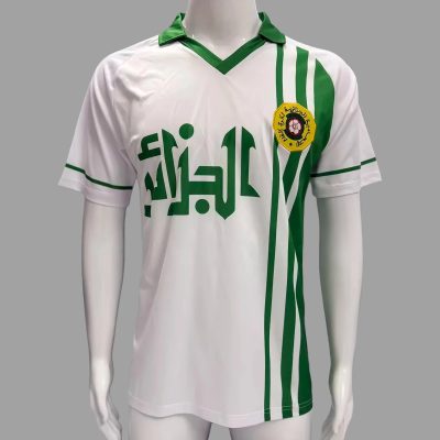 1986 Algeria Home Retro Soccer Jersey