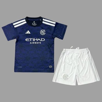 2026 New York City Away Kids Soccer Jersey Size 16-28