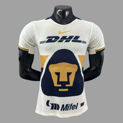 25/26 Pumas UNAM Home Player Version Soccer Jersey