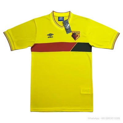 85/88 Watford home retro soccer jersey yupoo