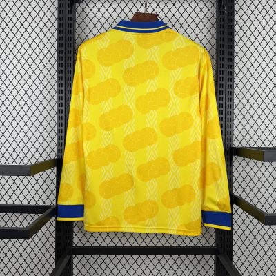 1994 Colombia Home Long Sleeve Retro Soccer Jersey