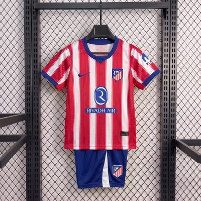 26/27 Atletico Madrid Home Kids Soccer Jersey