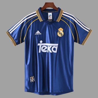 98/99 Real Madrid Third Retro Soccer Jersey