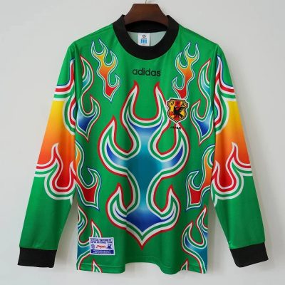 1996 Japan Goalkeeper Long Sleeve Retro Soccer Jersey