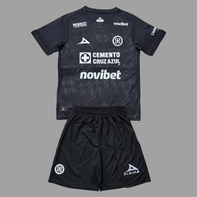 25/26 Cruz Azul Goalkeeper Third Kids Soccer Jersey Size 16-28