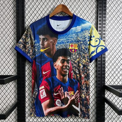 25/26 Barcelona Lamine Yamal Special Version Soccer Jersey