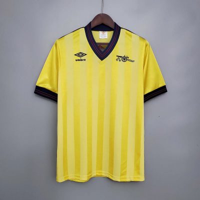 83/86 Arsenal Away Retro Soccer Jersey