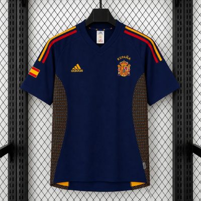 2002 Spain Third Retro Soccer Jersey