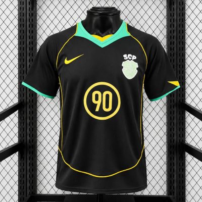 25/26 Sporting CP Lisbon Total 90 Lifestyle Retro Soccer Jersey