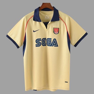 01/02 Arsenal Away Retro Soccer Jersey