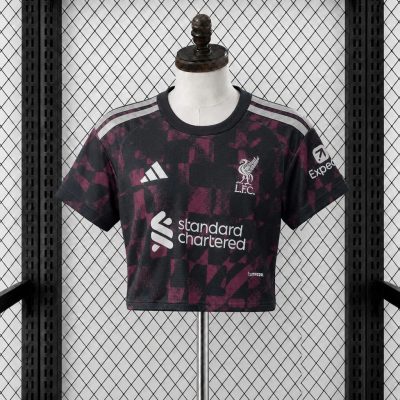 26/27 Liverpool Third Women Crop Jersey