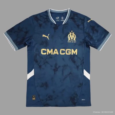 24/25 Marseille away soccer jersey