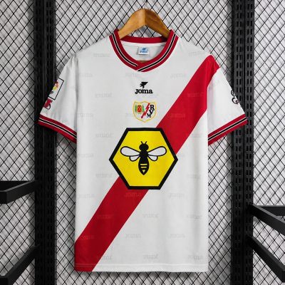 99/00 Rayo Vallecano Home Retro Soccer Jersey