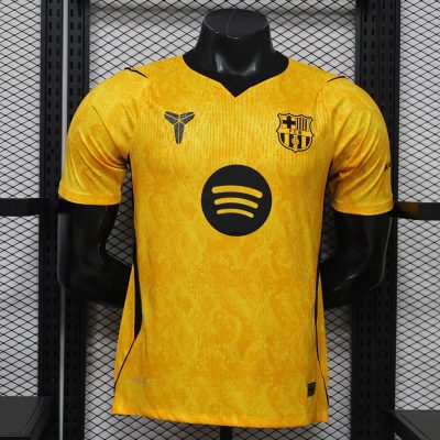 26/27 Barcelona Special Player Version Yellow Soccer Jersey