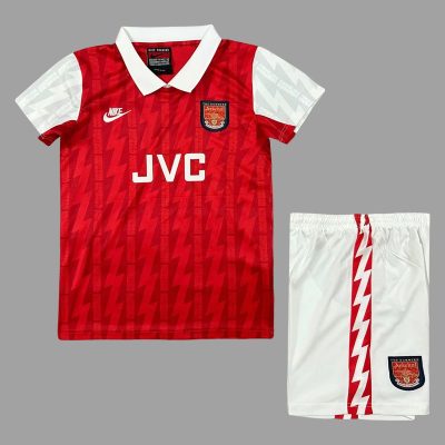 94/96 Arsenal Home Kids Retro Soccer Jersey Size 16-28