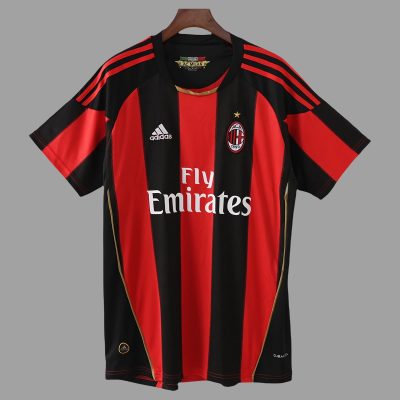 10/11 AC Milan Home Retro Soccer Jersey