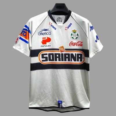 07/08 Santos Laguna Away Retro Soccer Jersey