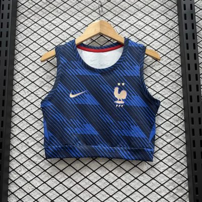 2026 France Home Crop Top