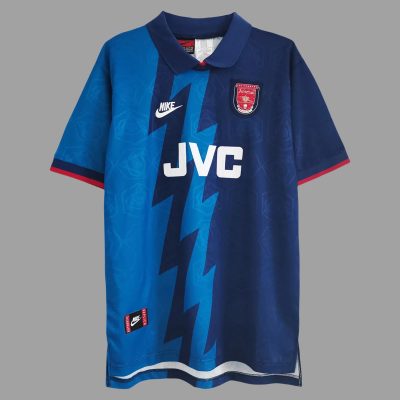 95/96 Arsenal Away Retro Soccer Jersey