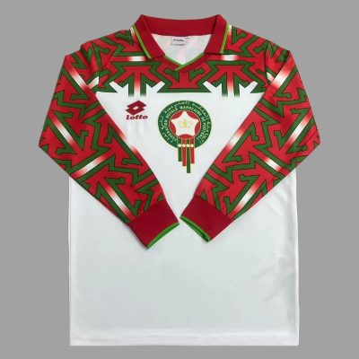 1994 Morocco Third Long Sleeve Retro Soccer Jersey