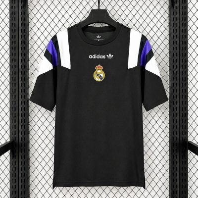 26/27 Real Madrid EQT Black Soccer Jersey