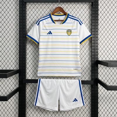 26/27 Leeds United Home Kids Soccer Jersey