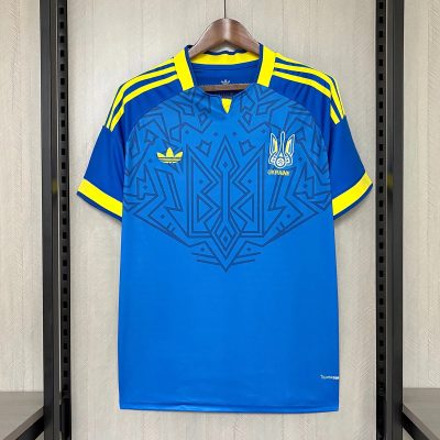 2026 Ukraine Away Soccer Jersey