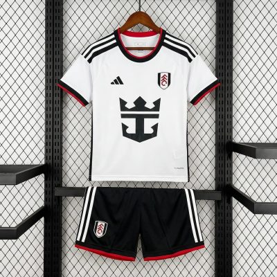 26/27 Fulham Home Kids Soccer Jersey