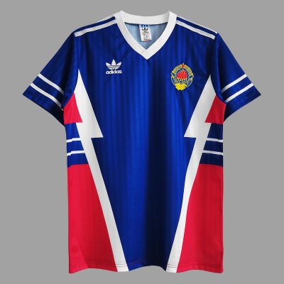 1990 Yugoslavia Home Retro Soccer Jersey