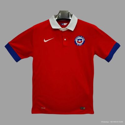 2015 Chile Home Retro Soccer Jersey